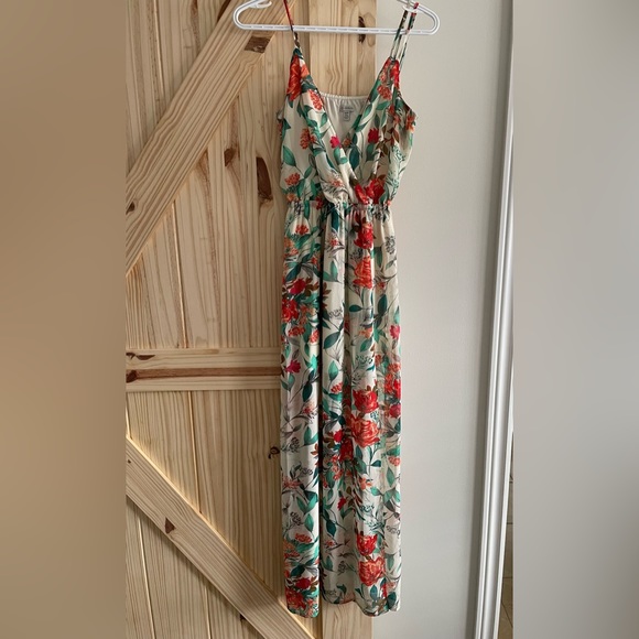 Guess XS long floral dress - Picture 1 of 3